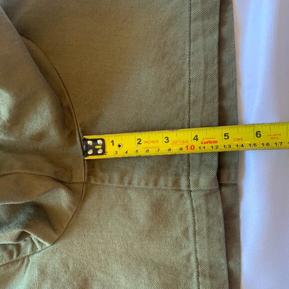 Banana Republic Women's 4 Inch Army Green Comfort Shorts Size 12 - Picture 6 of 9